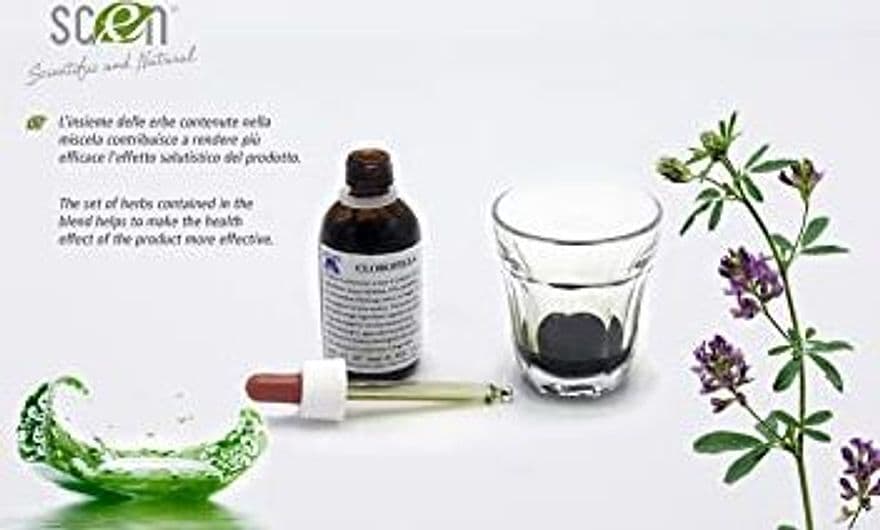 Clorofilla liquida SENZA alcool, da erba Alfalfa, 50 ml. senza conservanti, - Aether in Clorofilla Scen Scientific and Natural - Poggibonsi, commercioVirtuoso.it