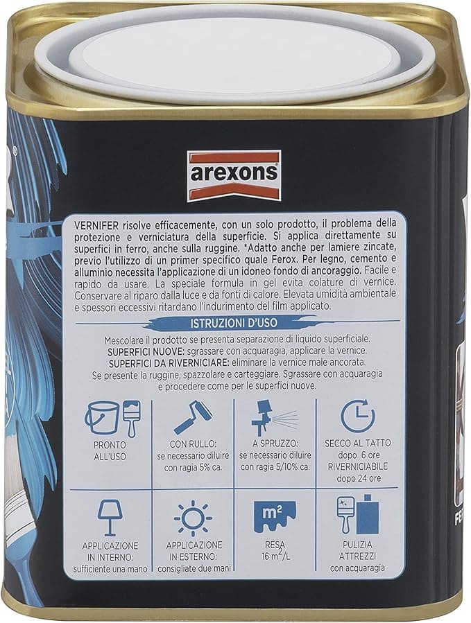 AREXONS - VERNIFER BIANCO BRILLANTE 750ML in Vernice Stockdoc - Terni, commercioVirtuoso.it