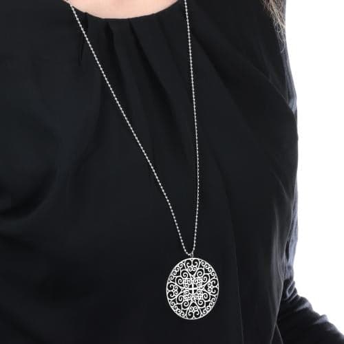 Collana lunga MORELLATO donna Arie acciaio 75+5 cm in prodotto Web Time Orologi - Milano, commercioVirtuoso.it