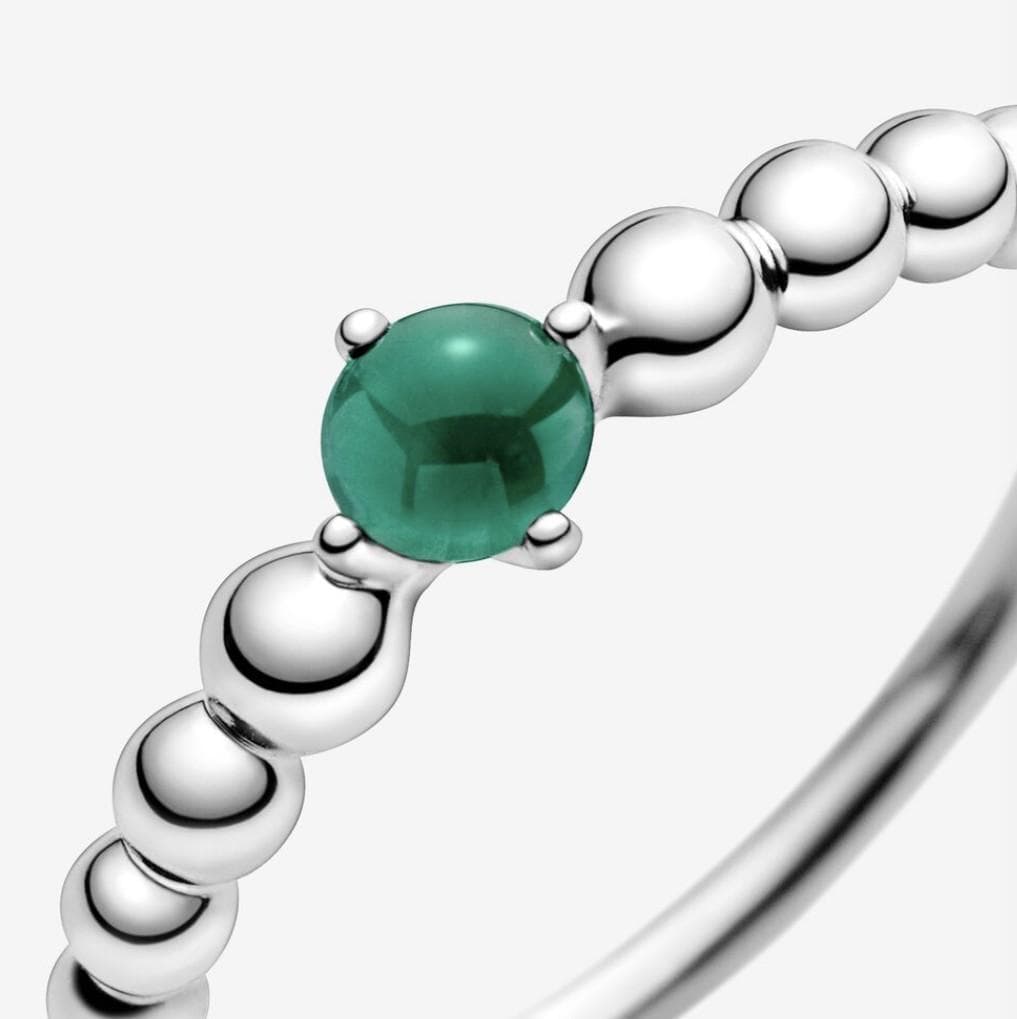 Pandora Anello verde bosco decorato con sfere in Anelli Alba Gioielli - Casoria, commercioVirtuoso.it
