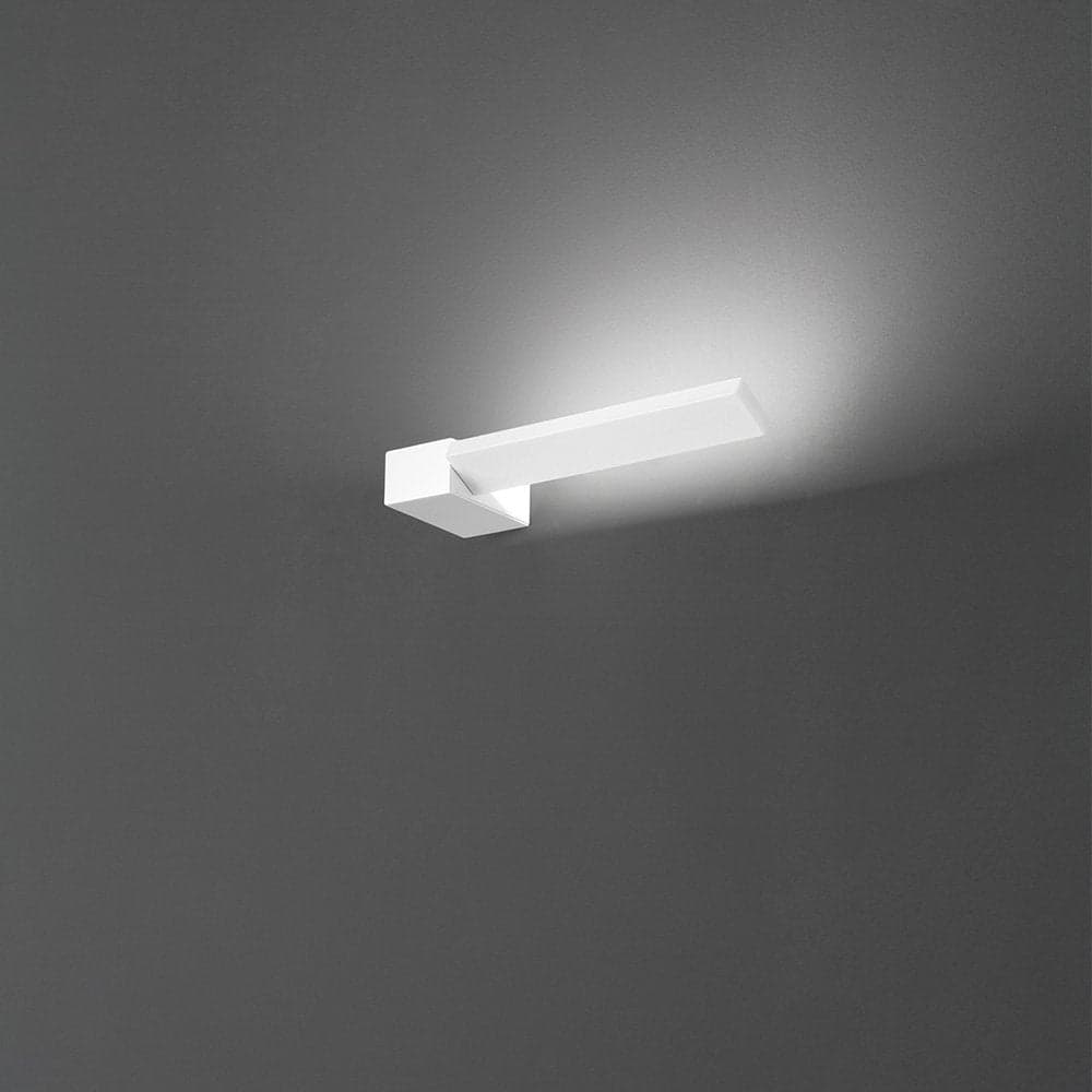Applique Contemporanea Elle Alluminio Bianco Led Integrato 14W in Lampade da parete LuceArt - Montecorvino Pugliano, commercioVirtuoso.it
