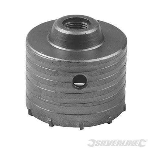 Fresa carotatrice a tazza per muri in TCT e acciaio robusto Silverline 595769 - 21
