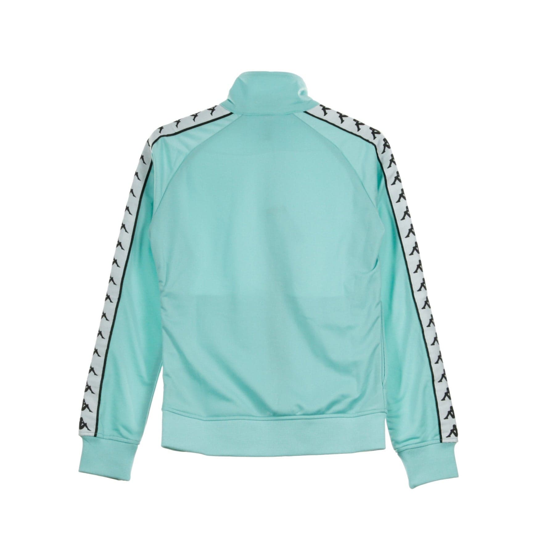 KAPPA Giacca Tuta Donna Banda Wanniston Slim Turquoise/white/black da donna in Giacche Drestige - Casamassima, commercioVirtuoso.it