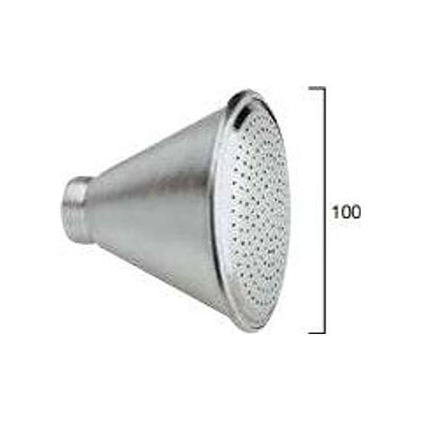 Doccia Soffione In Alluminio Bombata mm.100 Attacco Filettato Femmina d.3/4" Vissmark in Docce fisse Taliachicce.it - Milazzo, commercioVirtuoso.it