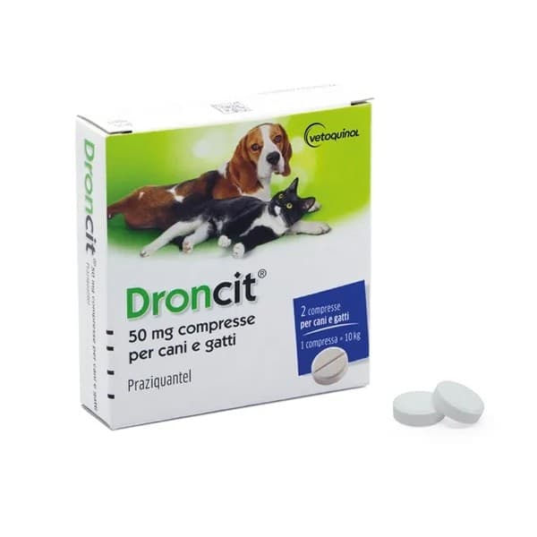 Sverminante Vetoquinol Droncit Compresse per Cani e Gatti