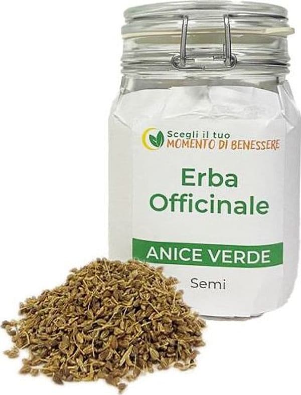 Tisana Anice semi digestiva, elimina gas intestinali, pancia gonfia, digestiva da 50g e 100g