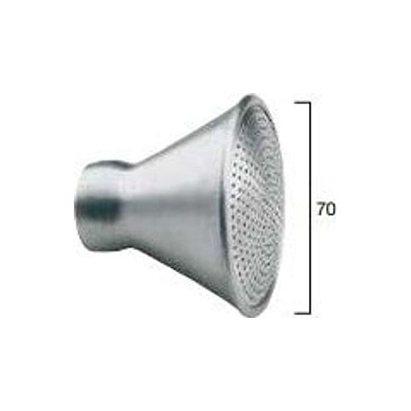 Doccia Soffione In Alluminio Semi Bombato mm.70 Attacco Filettato Femmina d.3/4" Vissmark in Docce fisse Taliachicce.it - Milazzo, commercioVirtuoso.it