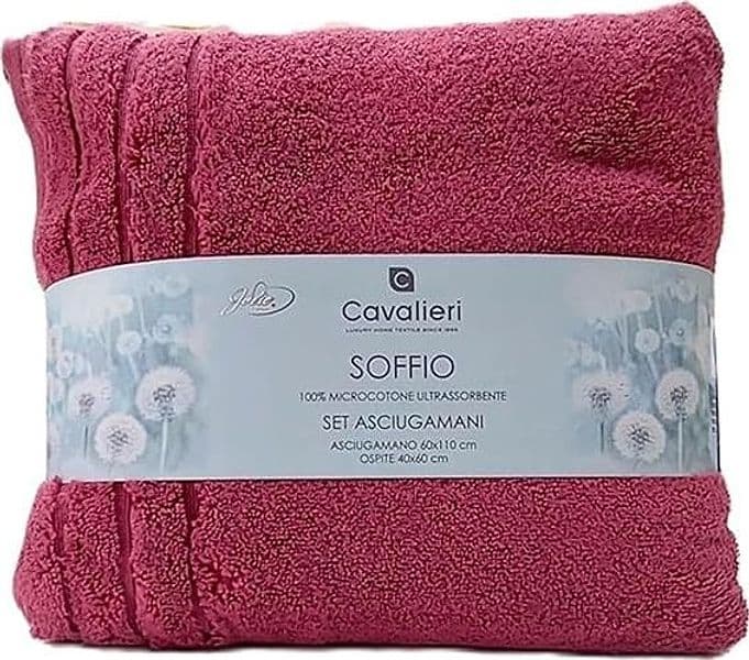 Asciugamano Soffio ! Jolie: Coppia Viso + Bidet, Spugna 550gr/mq in Set di asciugamani Anastasi - Marsala, commercioVirtuoso.it