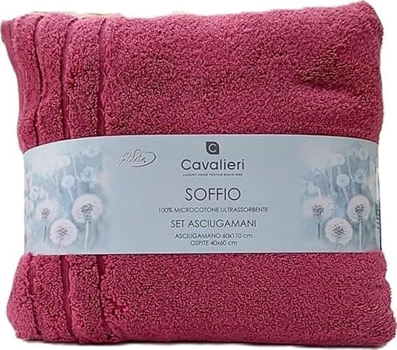 Asciugamano Soffio ! Jolie: Coppia Viso + Bidet, Spugna 550gr/mq in Set di asciugamani Anastasi - Marsala, commercioVirtuoso.it