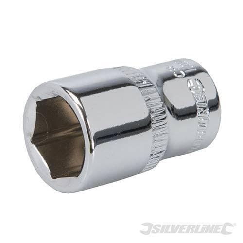Chiave inserto a bussola metrico esagonale 1/4" Silverline meccanica Silverline