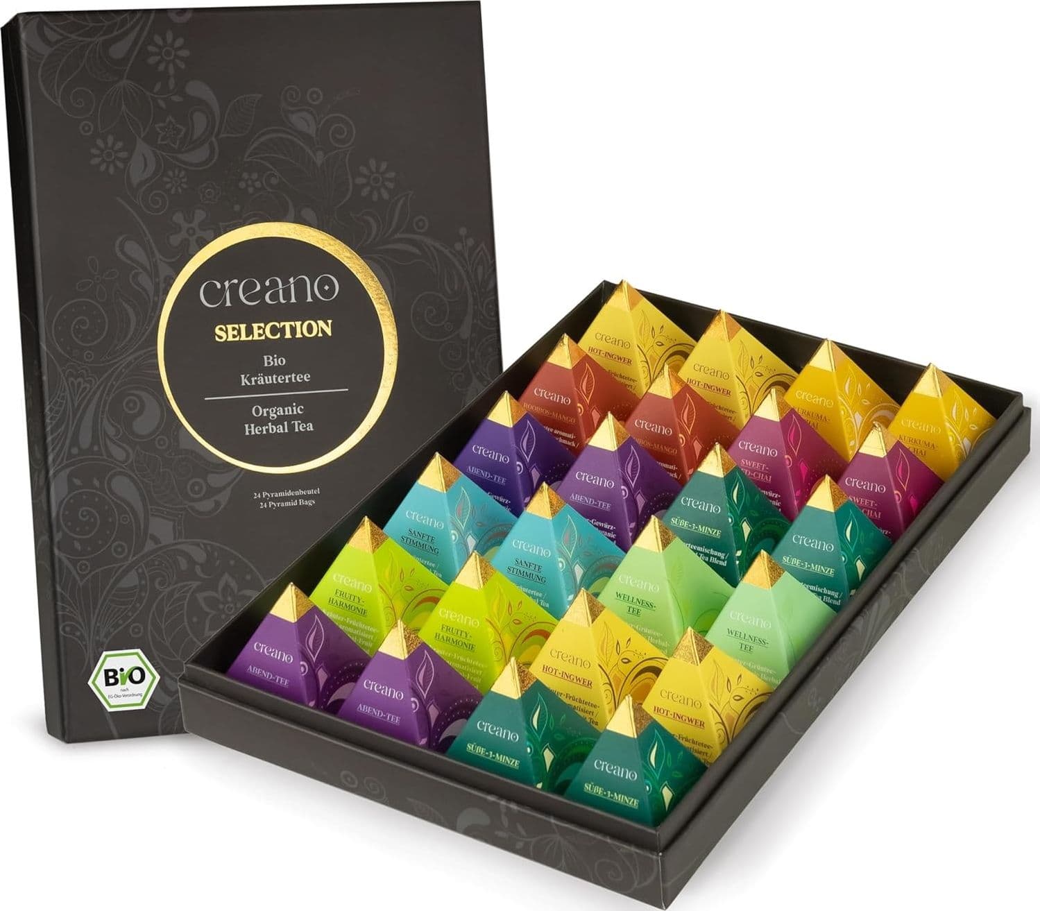 24 Tisane BIO Premium in Cesti regalo con tè MariTea bottega del Tè - Lodi, commercioVirtuoso.it