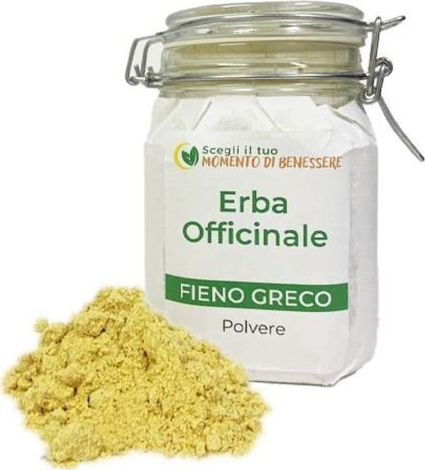 Tisana Fieno greco in polvere ipoglicemizzante, riduce il colesterolo, ricco di fibre da 50g e 100g