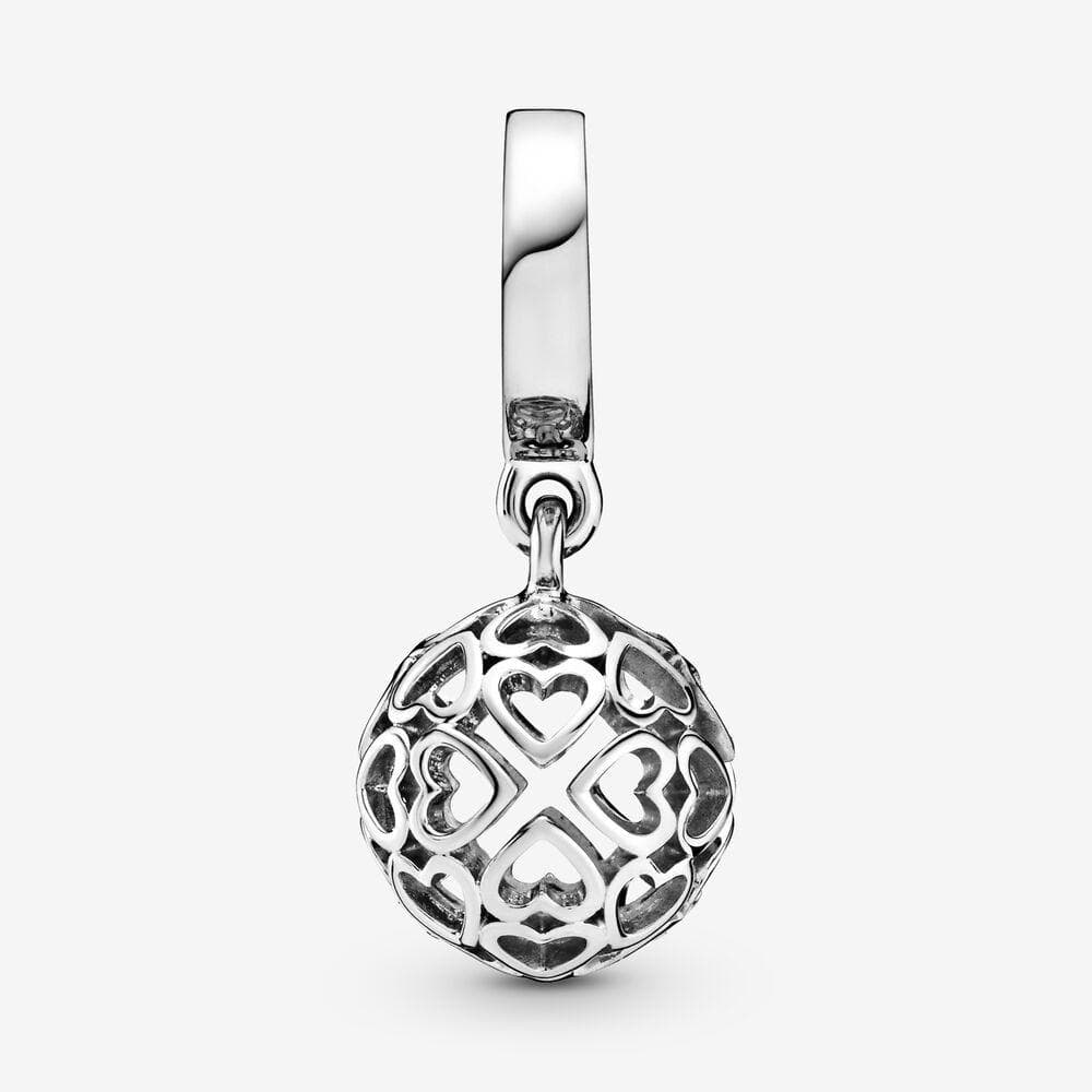 Pandora Charm pendente Sfera di cuori openwork in Bead Charm Alba Gioielli - Casoria, commercioVirtuoso.it