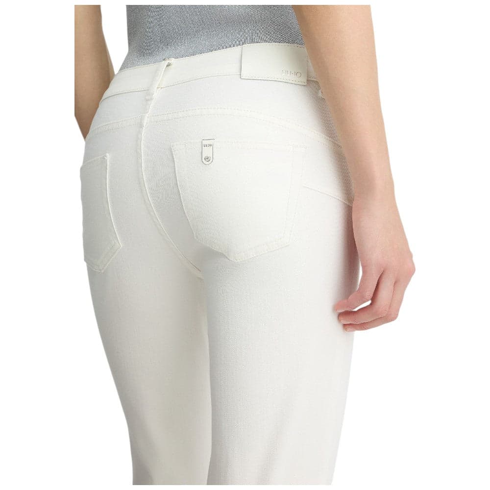 Liu Jo jeans bianco cropped Monroe UA5006T2594 in Jeans Prodotti di Classe - Nocera Superiore, commercioVirtuoso.it