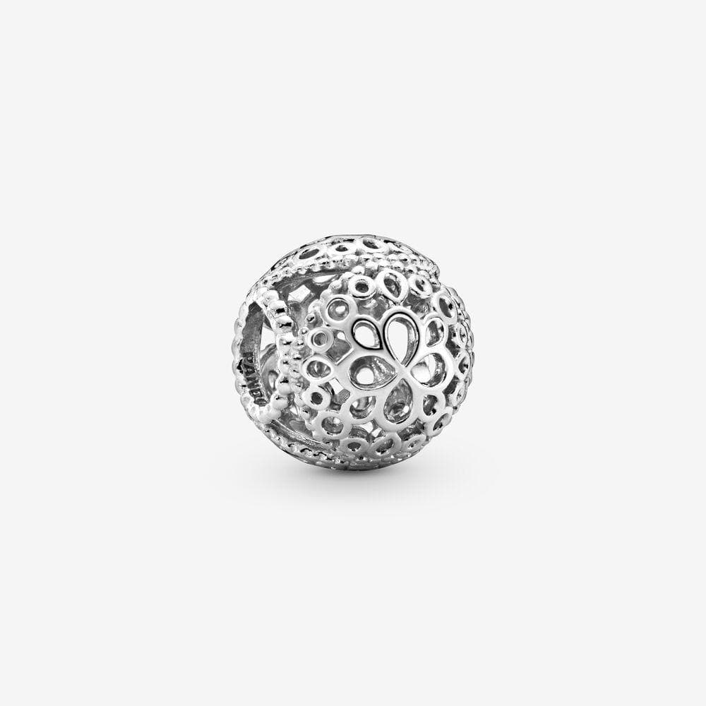Pandora Charm Fiore openwork in Bead Charm Alba Gioielli - Casoria, commercioVirtuoso.it