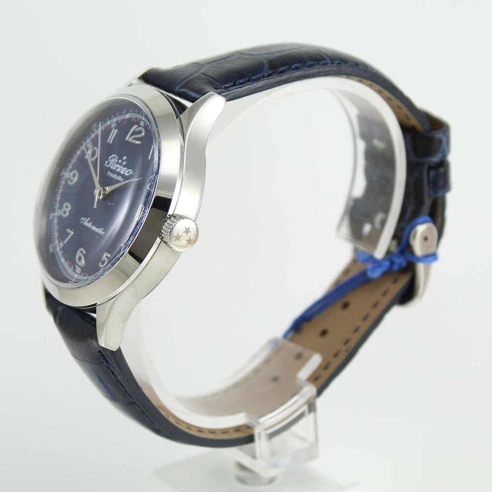 Orologio uomo automatico Perseo Trestelle classico blu in Orologi da polso Gioielleria Saba - Dolianova, commercioVirtuoso.it