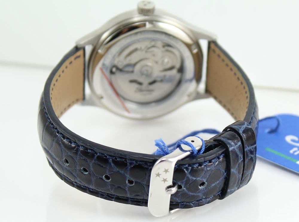 Orologio uomo automatico Perseo Trestelle classico blu in Orologi da polso Gioielleria Saba - Dolianova, commercioVirtuoso.it