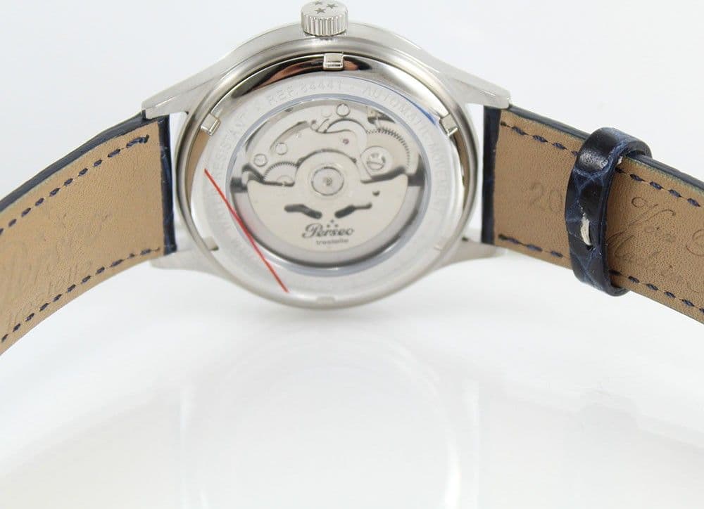 Orologio uomo automatico Perseo Trestelle classico blu in Orologi da polso Gioielleria Saba - Dolianova, commercioVirtuoso.it