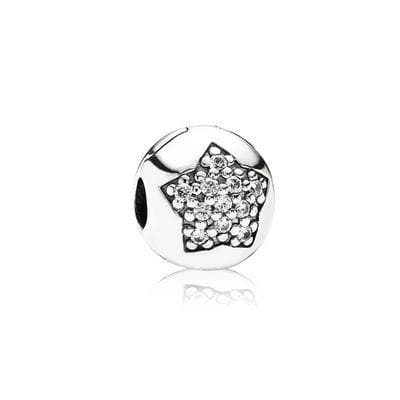 Pandora Clip Stella in Pavé