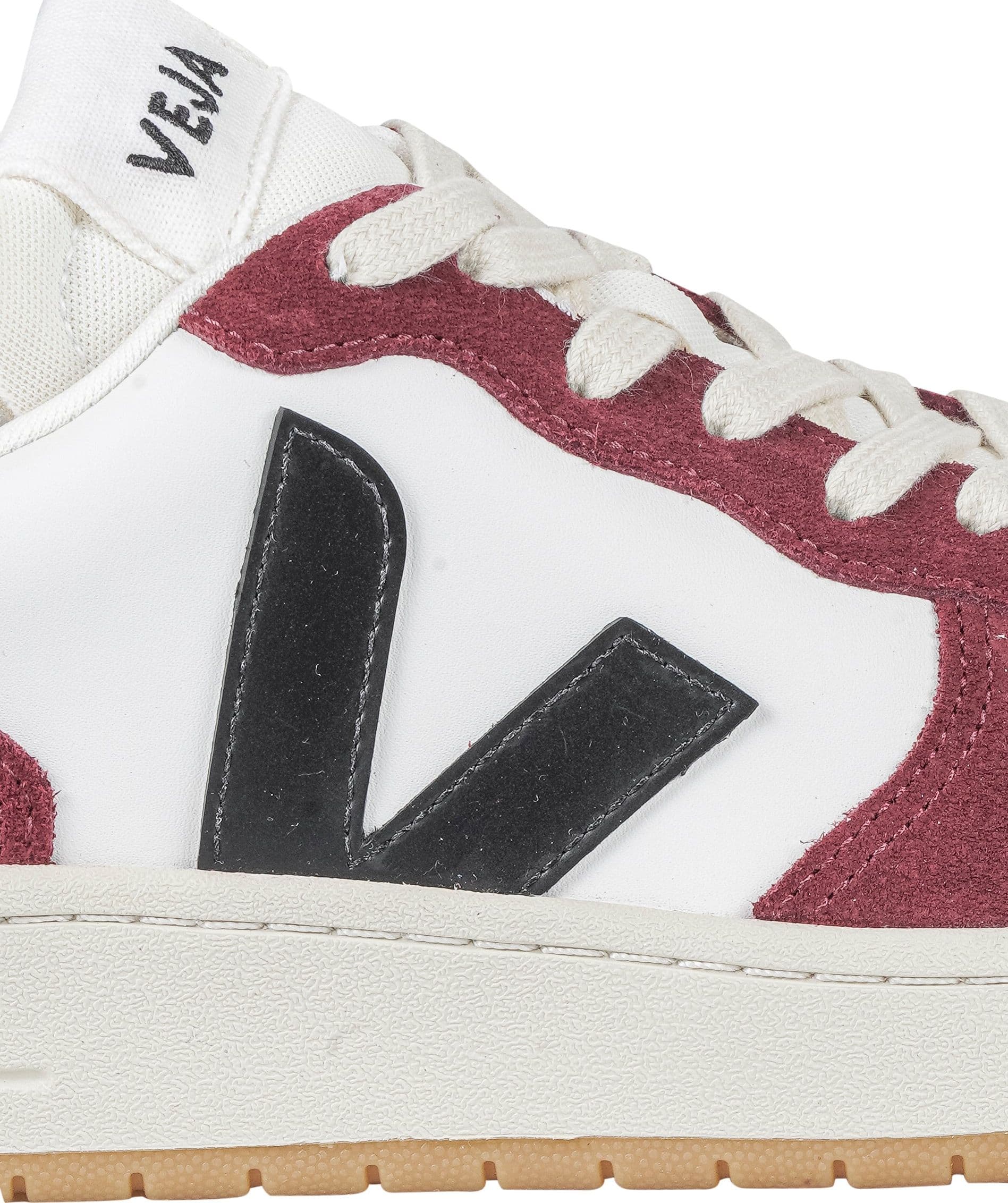 VEJA Veja - Sneakers - 460801 - Bianco/Bordeaux da donna in Sneaker casual Drestige - Casamassima, commercioVirtuoso.it