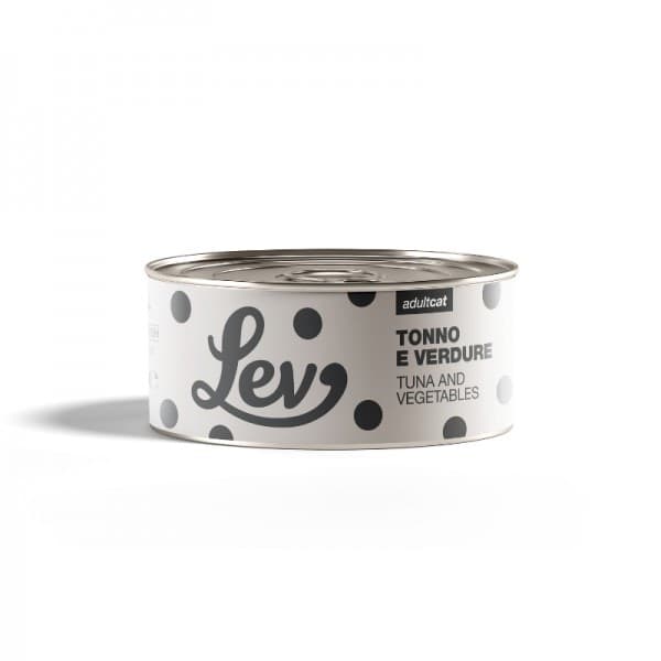 Lev Scatoletta al Tonno e Verdure per Gatti 140gr - 2
