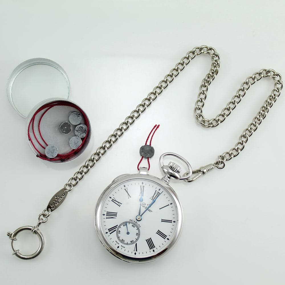 Orologio da tasca Perseo Piombo FS Centenario Ferrovie dello Stato in Orologi da tasca Gioielleria Saba - Dolianova, commercioVirtuoso.it