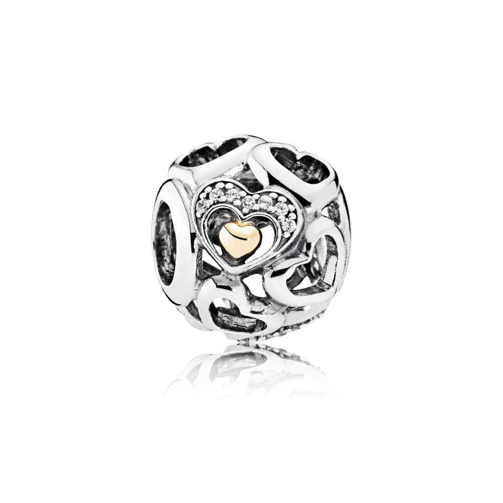 Pandora Charm cuore romantico