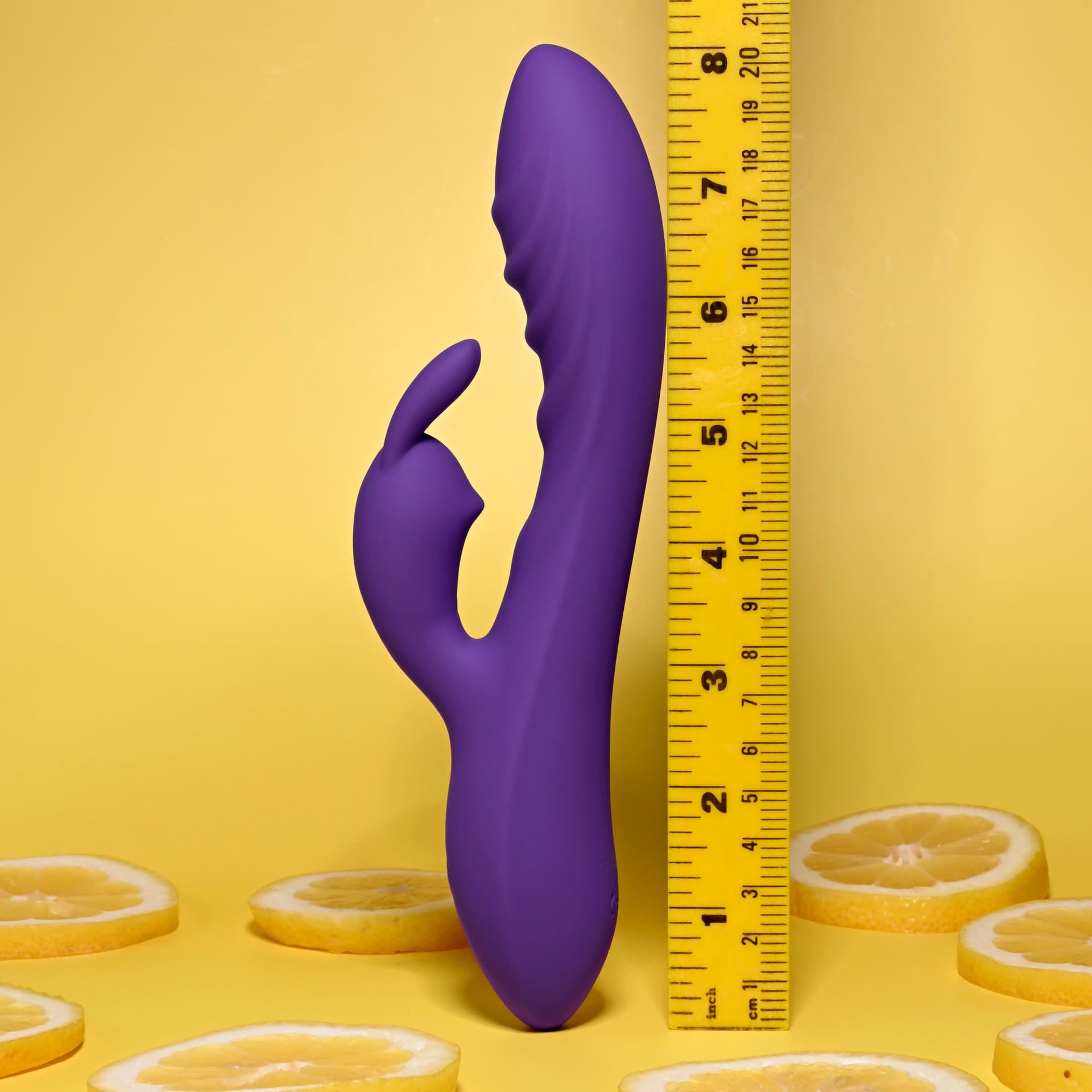 Vibratore Rabbit ondulato Wavy 2 motori USB 20,6 cm 10 vibrazioni IPX7 in prodotto Erosdom - Palmi, commercioVirtuoso.it