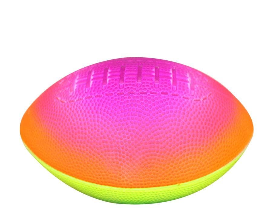 PALLA PLASTICA MINI RUGBY 16CM