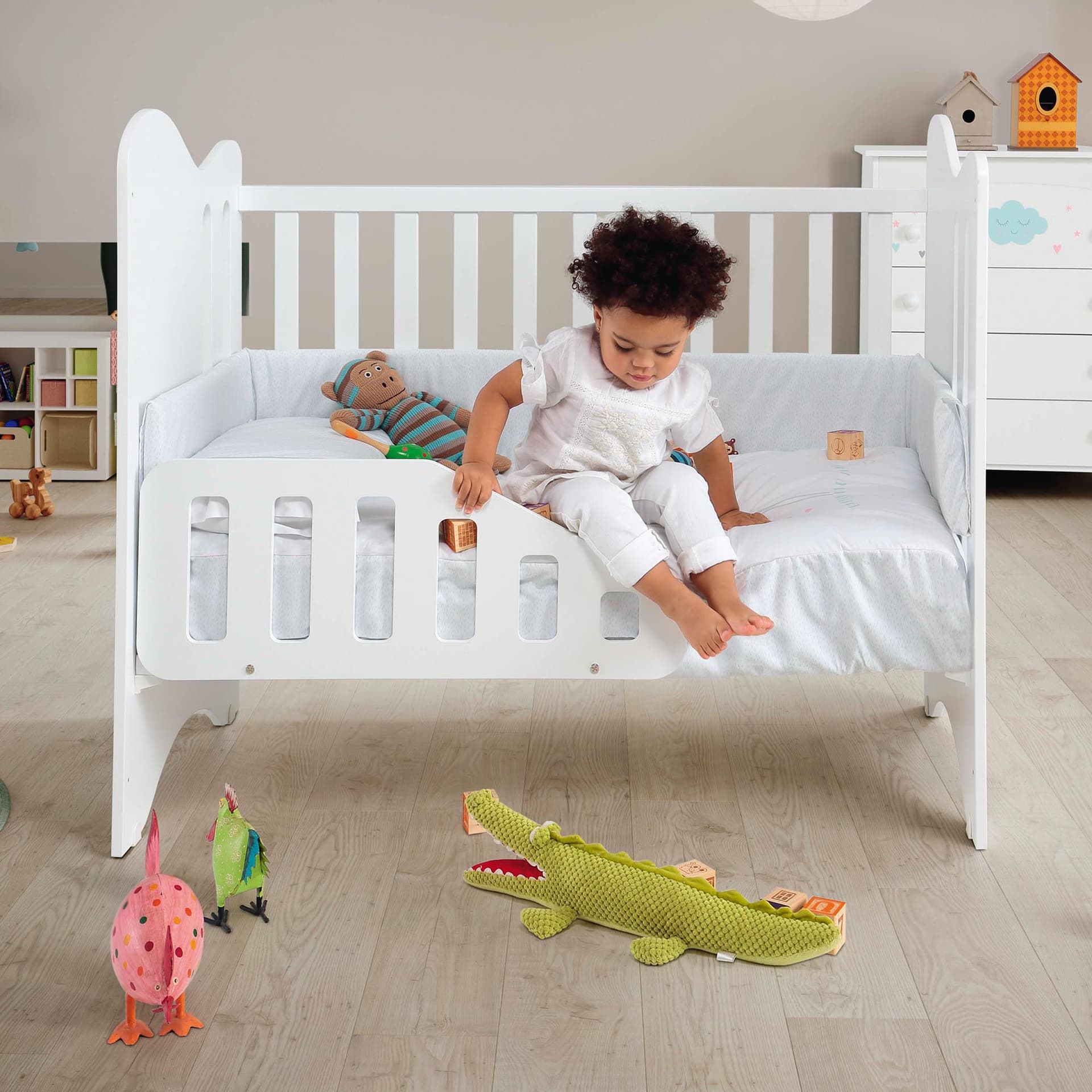Barriera Lettino Micuna 120x60 Bianco in Barriere per letto La Casa Del Bebè - Napoli, commercioVirtuoso.it