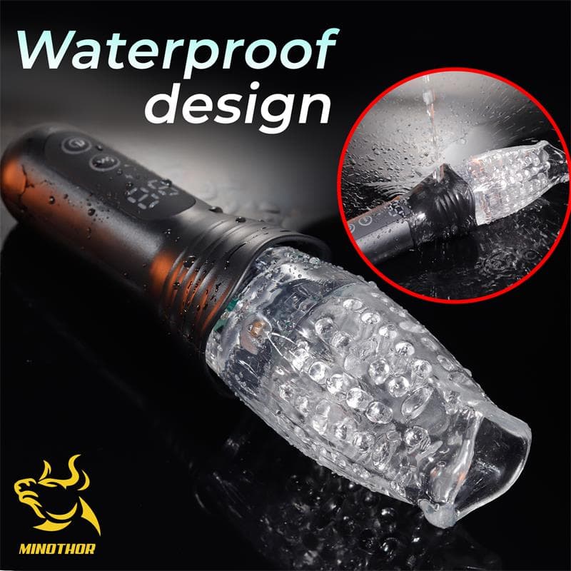 MINOTHOR masturbatore maschile per lui l’uomo rotante 2 motori con spinta e rotazione in silicone ricaricabile USB in Massaggiatori elettrici manuali Kondorama - Martinsicuro, commercioVirtuoso.it