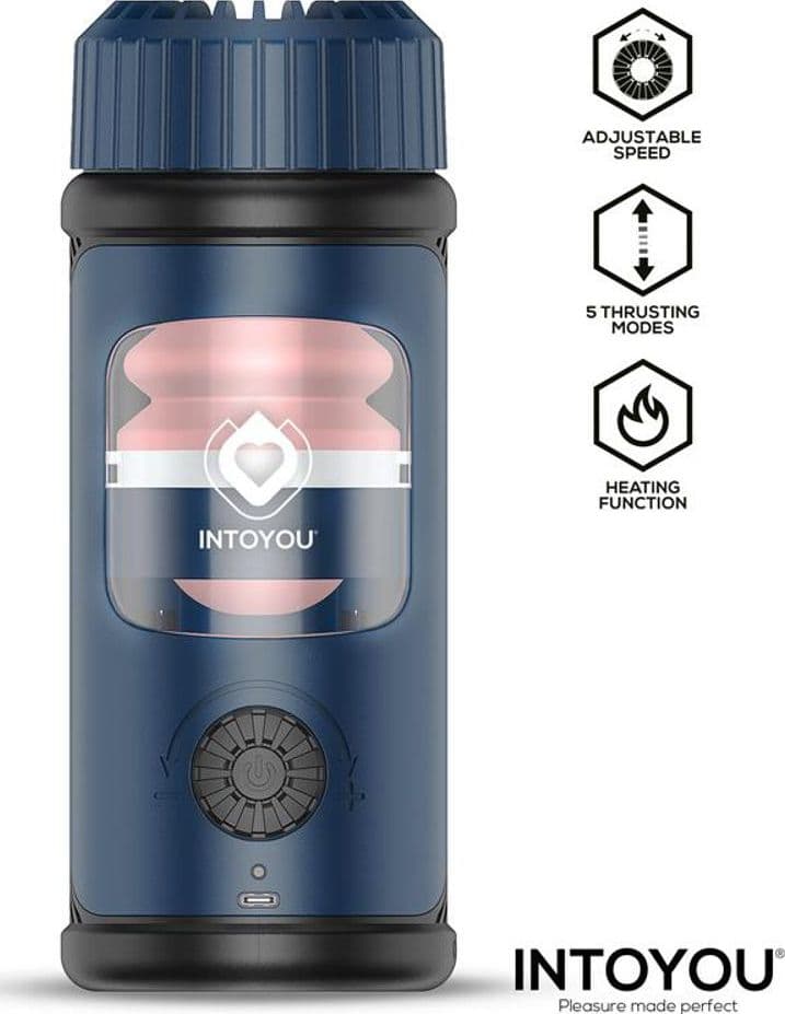 Tenkro masturbatore maschile vibrante auto riscandante ergonomico ricaricabile USB in Anelli fallici e vibranti Kondorama - Martinsicuro, commercioVirtuoso.it