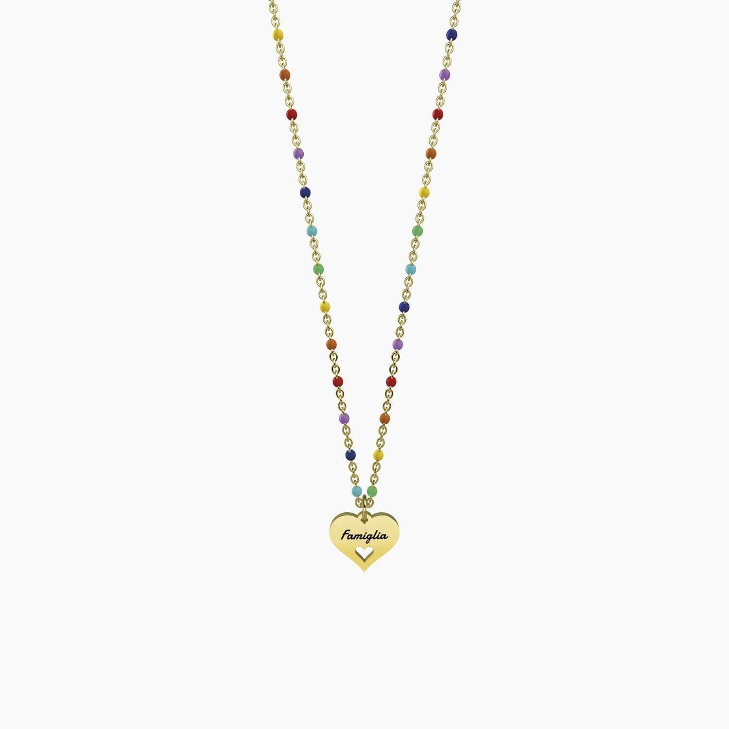 KIDULT COLLANA - CUORE | FAMIGLIA in Collane Alba Gioielli - Casoria, commercioVirtuoso.it