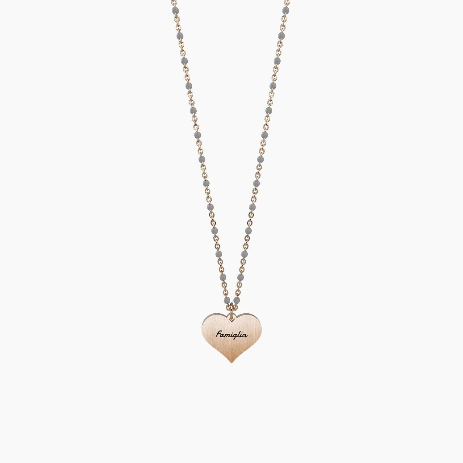 KIDULT COLLANA - CUORE | FAMIGLIA in Collane Alba Gioielli - Casoria, commercioVirtuoso.it