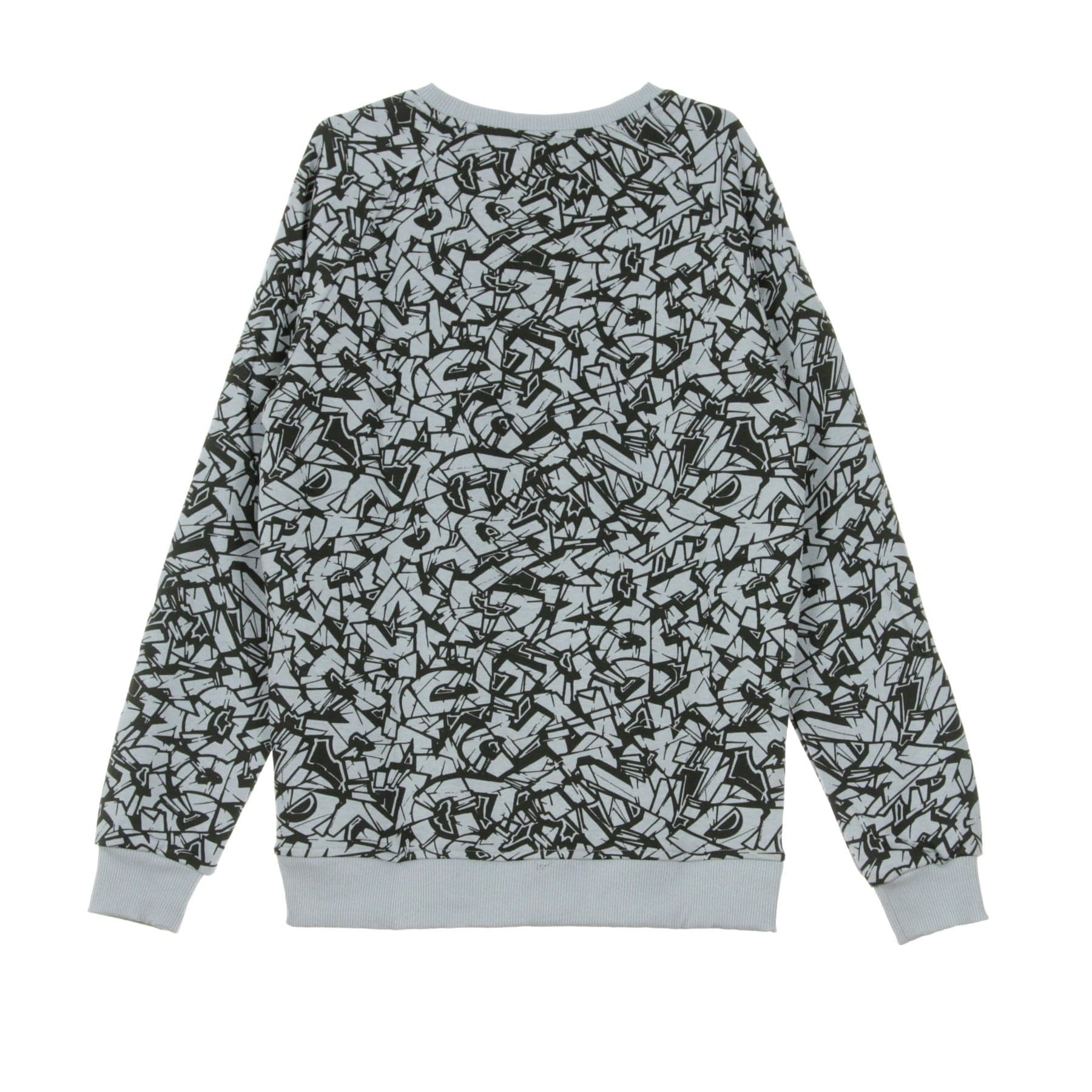 DOLLY NOIRE Felpa Girocollo Uomo Rocks Pattern Crew Grey/black da uomo in Felpe senza cappuccio Drestige - Casamassima, commercioVirtuoso.it