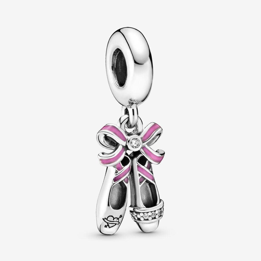 Pandora - Charm pendente Scarpette da Ballerina in Bead Charm Alba Gioielli - Casoria, commercioVirtuoso.it