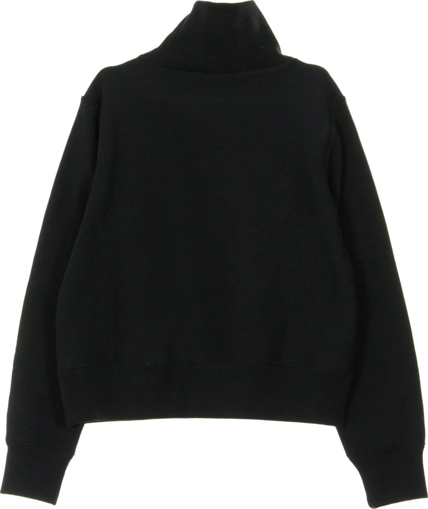 CHAMPION Felpa Collo Alto Corta Donna Turtle Neck L/s Sweatshirt Black da donna in Felpe senza cappuccio Drestige - Casamassima, commercioVirtuoso.it