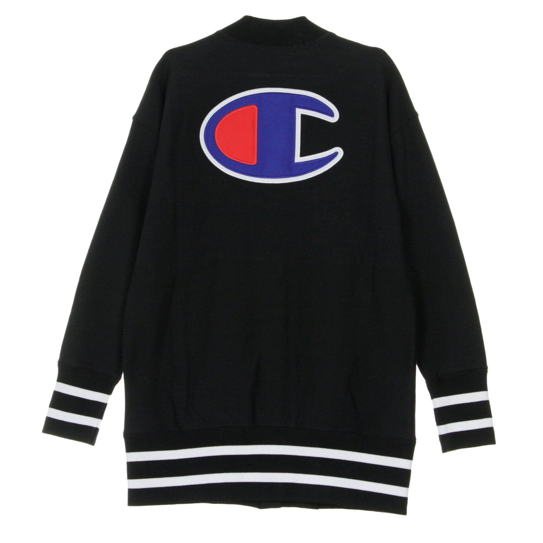CHAMPION Giubbotto Bomber Lungo Donna Gbomber Reverse Weave Black da donna in Giacche sportive e tecniche Drestige - Casamassima, commercioVirtuoso.it
