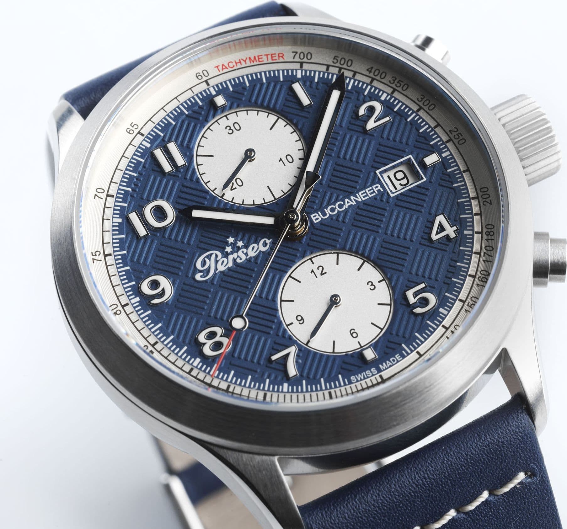 Orologio Perseo Buccaneer automatico crono 13368 blu in Orologi da polso Gioielleria Saba - Dolianova, commercioVirtuoso.it