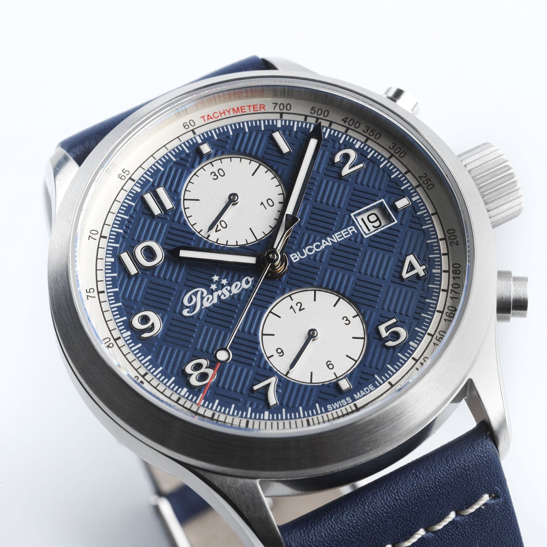 Orologio Perseo Buccaneer automatico crono 13368 blu in Orologi da polso Gioielleria Saba - Dolianova, commercioVirtuoso.it