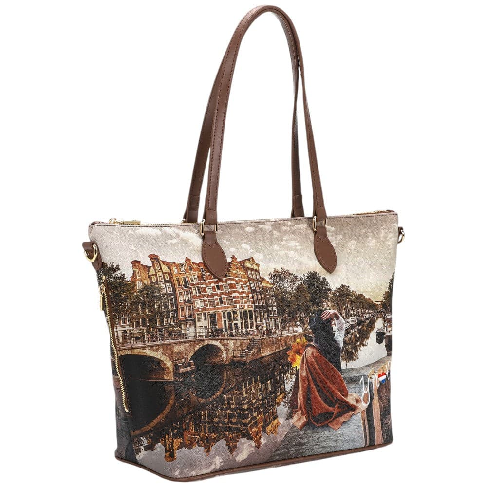 YNot borsa shopping bag AUTUMN IN HOLLAD YES397F5 Borse YNot