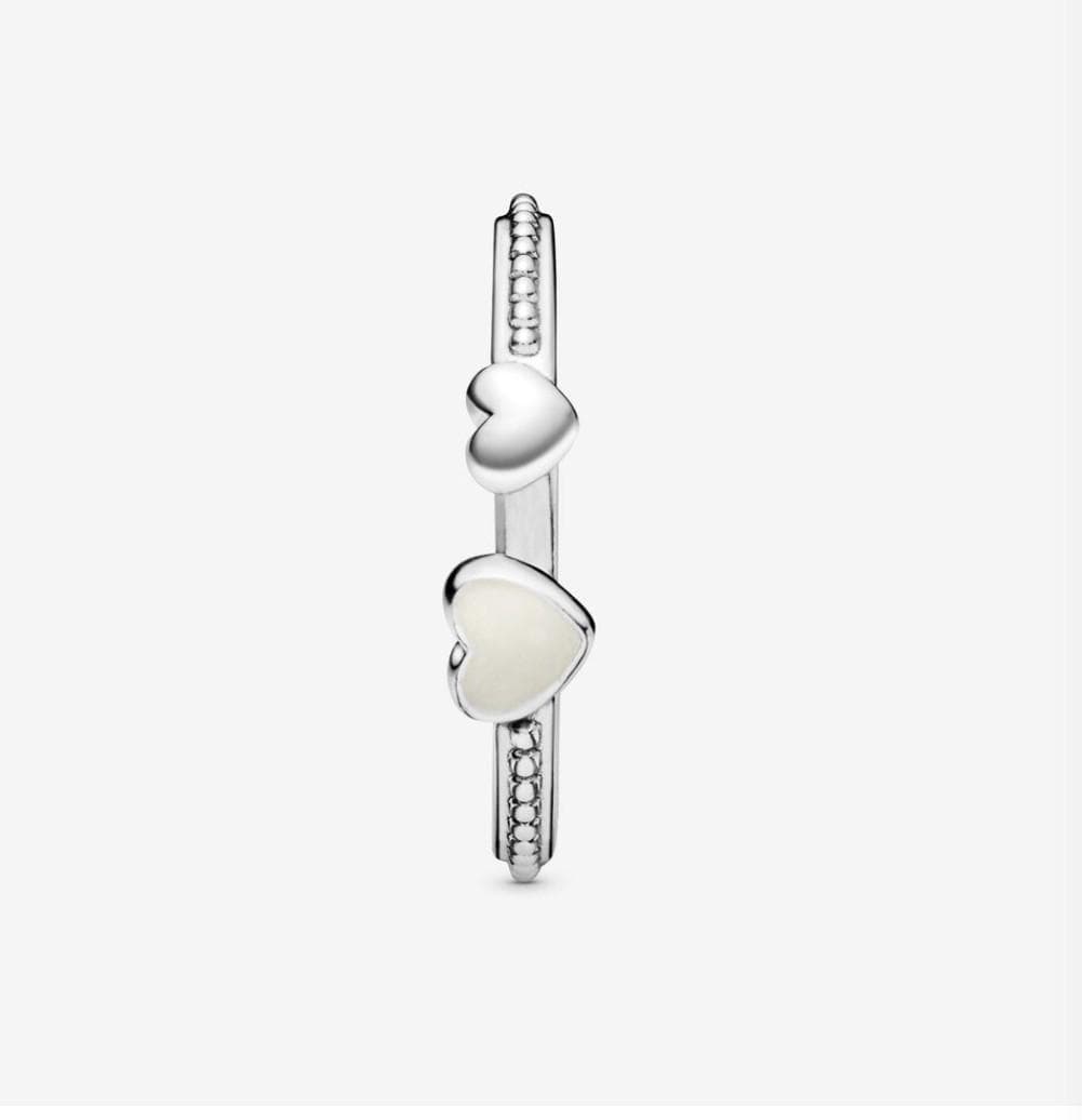 Pandora Anello aperto decorato da Due cuori in Anelli Alba Gioielli - Casoria, commercioVirtuoso.it