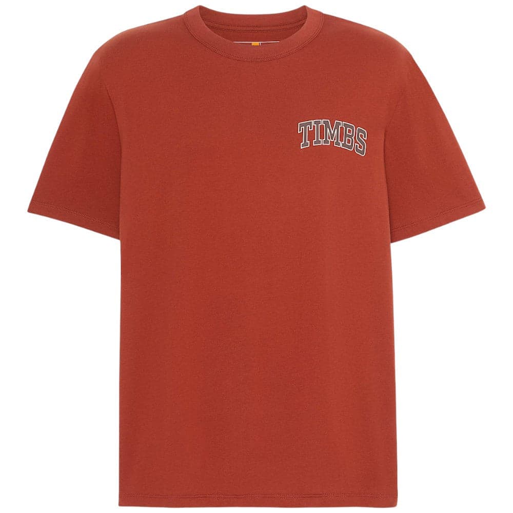 Timberland t-shirt rosso magma con stampa Henna TB0A6GP3EOD T-shirt Timberland