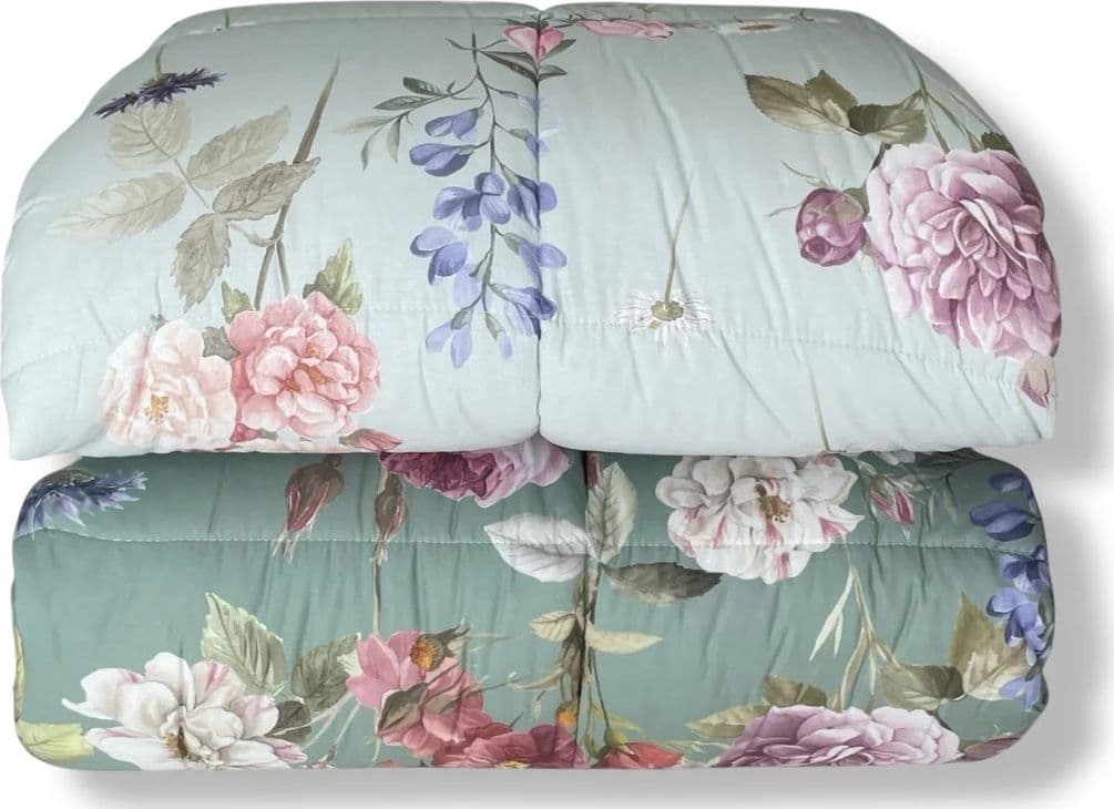 Trapunta Giardino Romantico ! Caleffi: Stampa Digitale e Sogno Floreale per la Tua Camera da Letto in prodotto Anastasi - Marsala, commercioVirtuoso.it