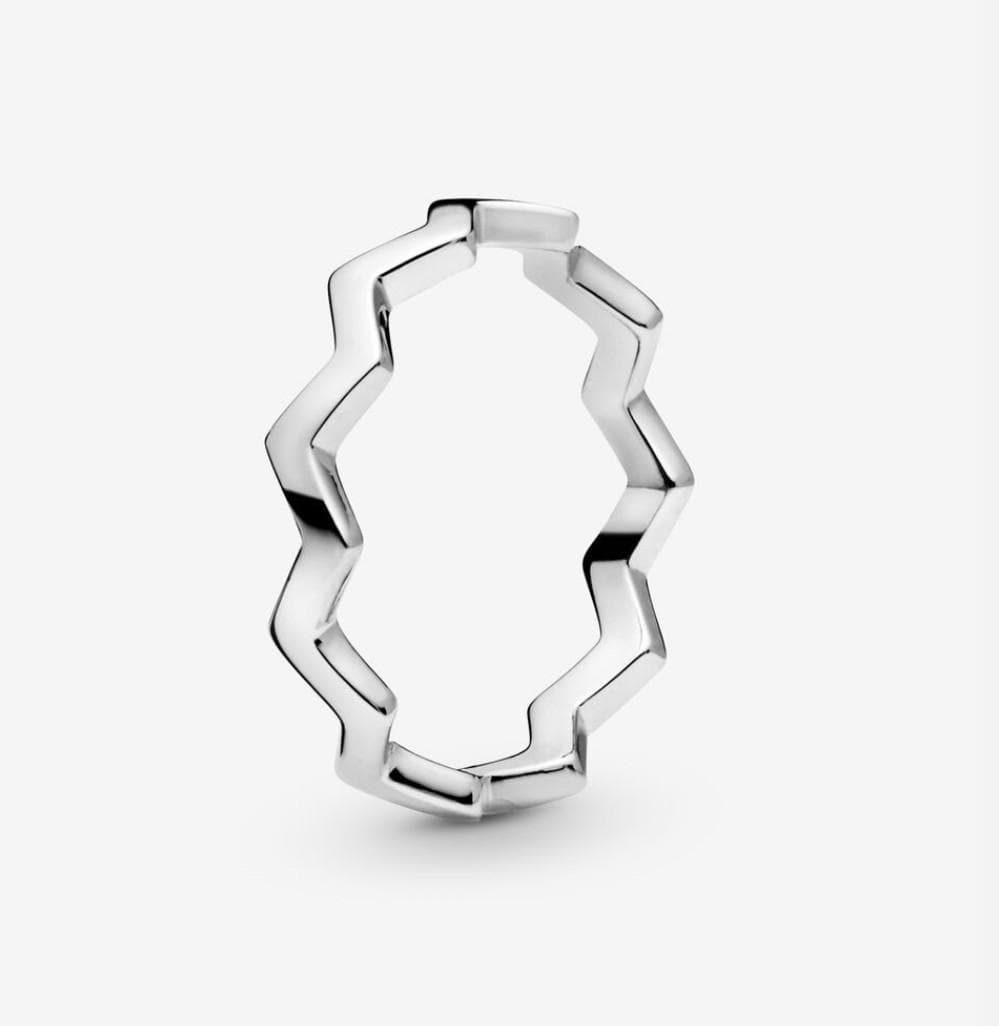Pandora Anello Zigzag lucido