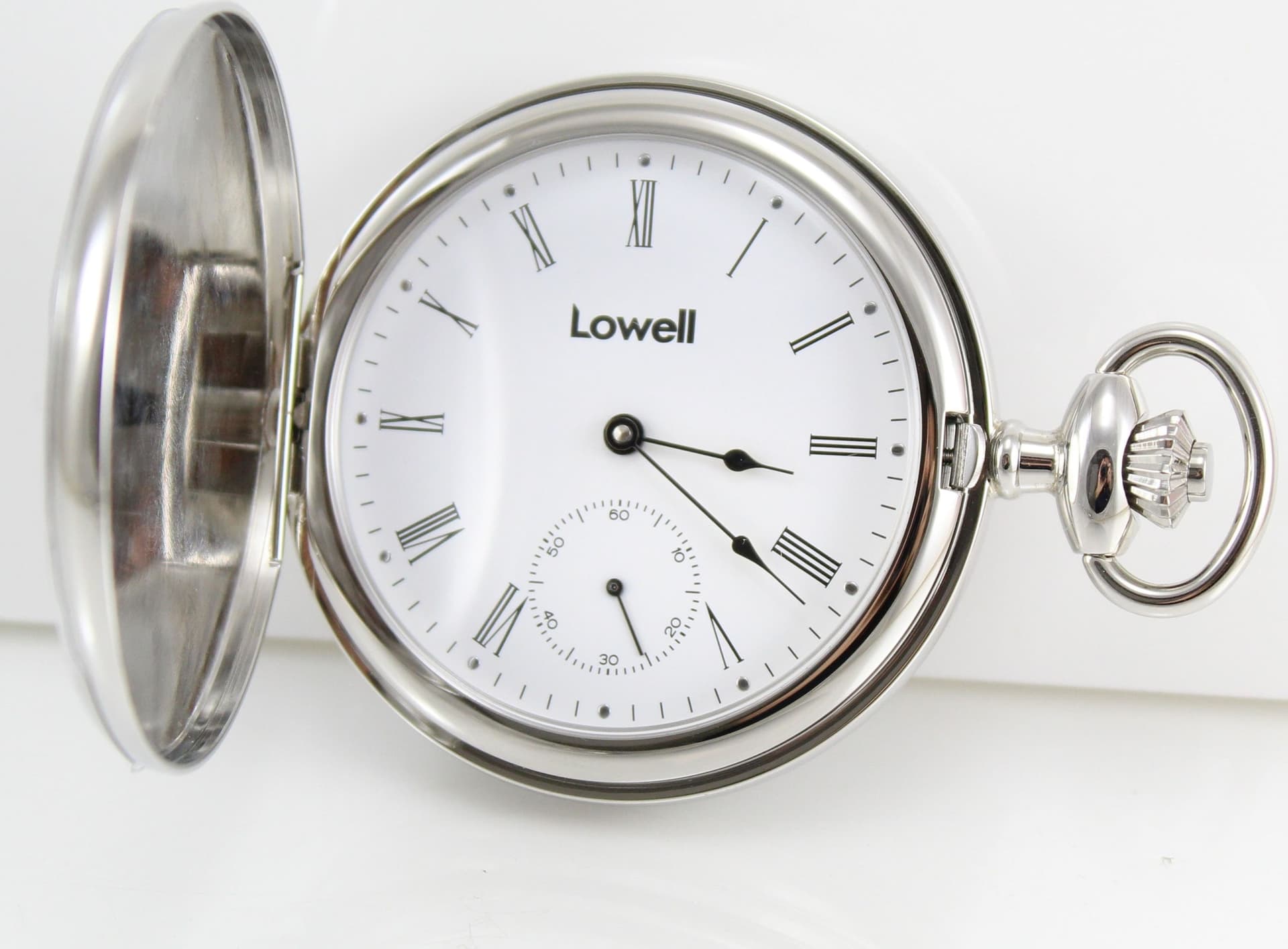 Orologio da tasca carica manuale Lowell con treno Parsifal in Orologi da tasca Gioielleria Saba - Dolianova, commercioVirtuoso.it