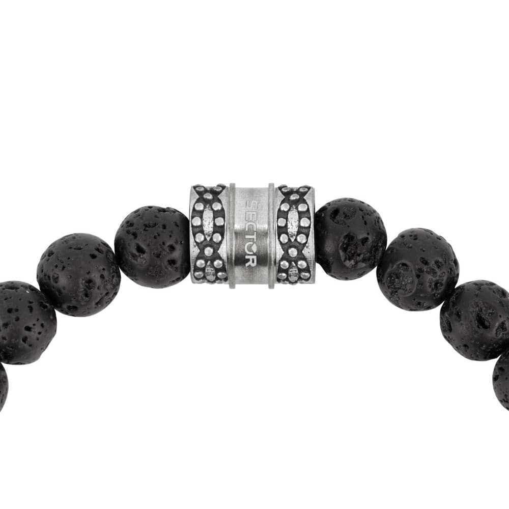 Bracciale SECTOR uomo Rude turquoise e lavic stone in Bracciali Web Time Orologi - Milano, commercioVirtuoso.it