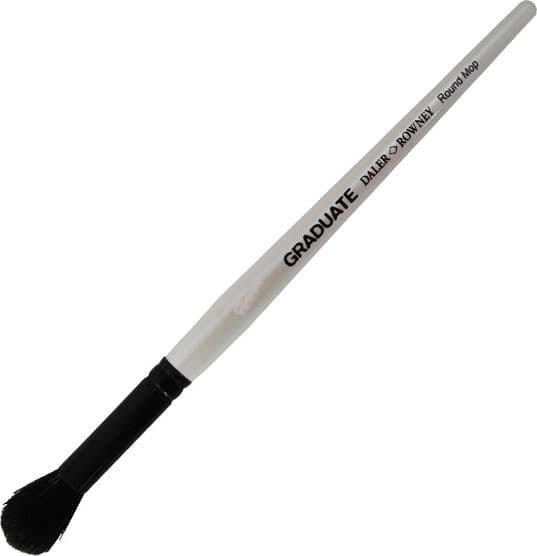 Pennello pelo capra scuro bombasino Graduate n.1 manico corto Daler Rowney