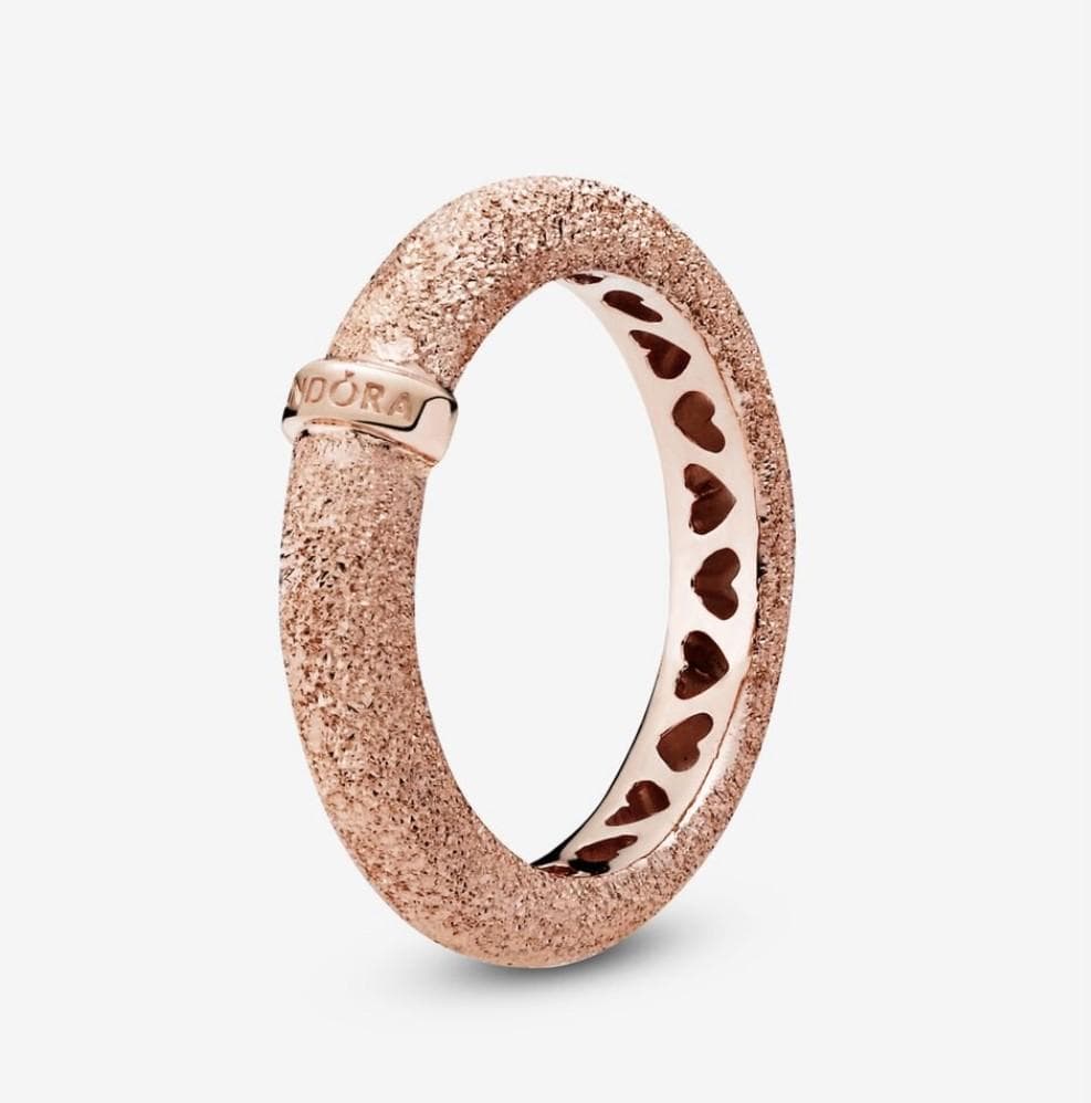 Pandora Anello Finitura Mat Rosè