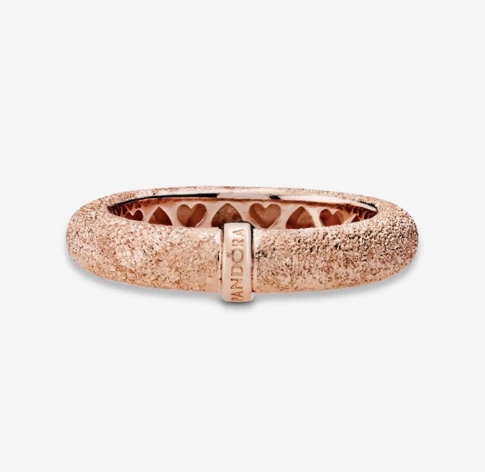 Pandora Anello Finitura Mat Rosè in Anelli Alba Gioielli - Casoria, commercioVirtuoso.it